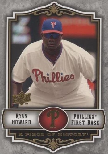 2009 Upper Deck A Piece of History - Ryan Howard #72