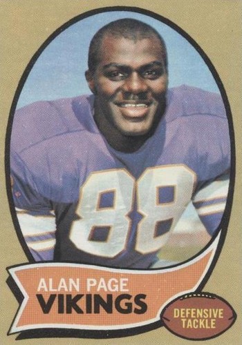 山口ページ 1970 Topps #59 Alan Page RC VGEX X3689959 | eBay