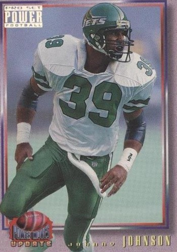 1993 Pro Set Power Johnny Johnson #PMUD21