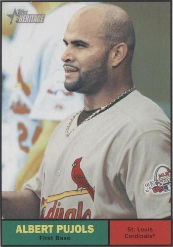 2010 Topps Heritage - Albert Pujols #1