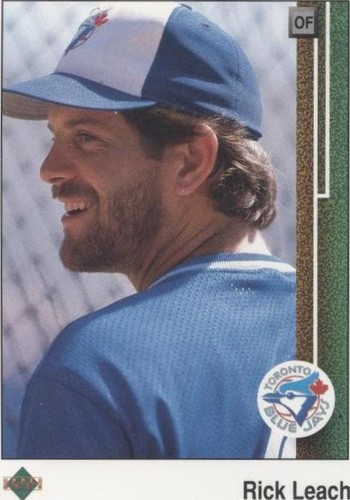 1989 Upper Deck - Rick Leach #554
