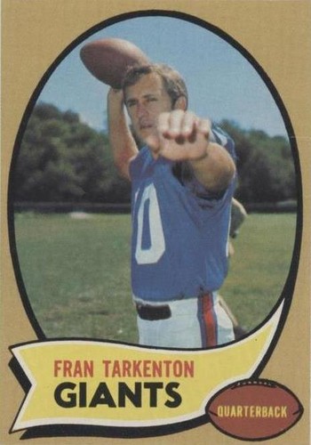 1970 Topps Fran Tarkenton #80