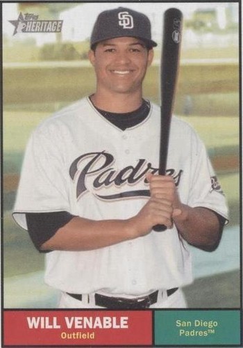 2010 Topps Heritage - Will Venable #235