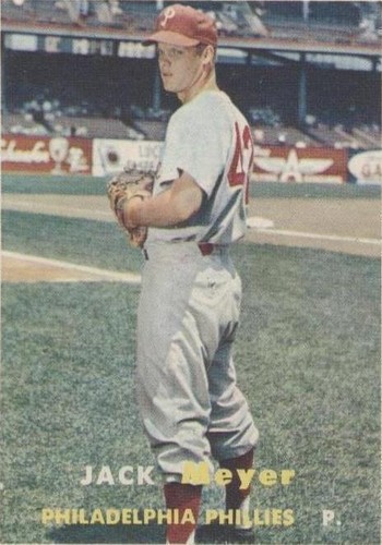 1957 Topps - Jack Meyer #162