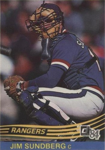 1984 Donruss - Jim Sundberg #178