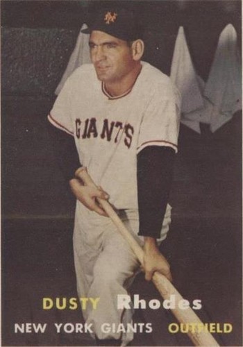 1957 Topps - Dusty Rhodes #61