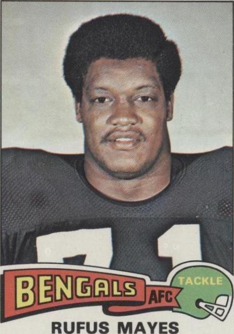 1975 Topps Rufus Mayes #168