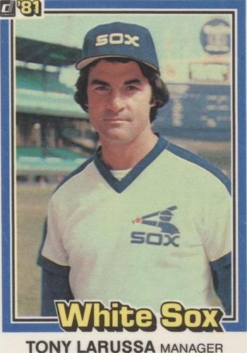 1981 Donruss - Tony LaRussa #402