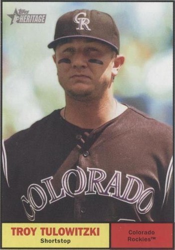 2010 Topps Heritage - Troy Tulowitzki #377