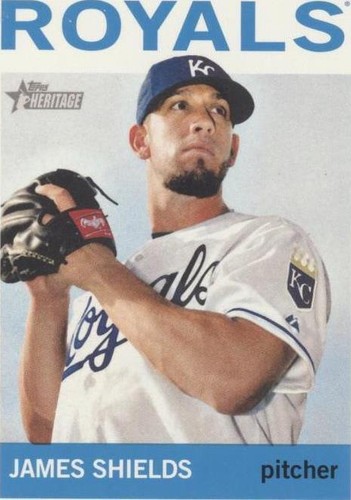 2013 Topps Heritage - James Shields #483
