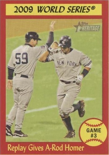 2010 Topps Heritage - Alex Rodriguez #308