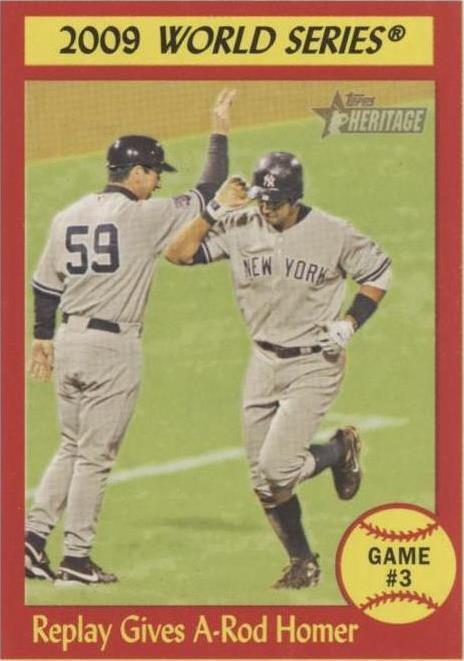 2010 Topps Heritage - Alex Rodriguez #308