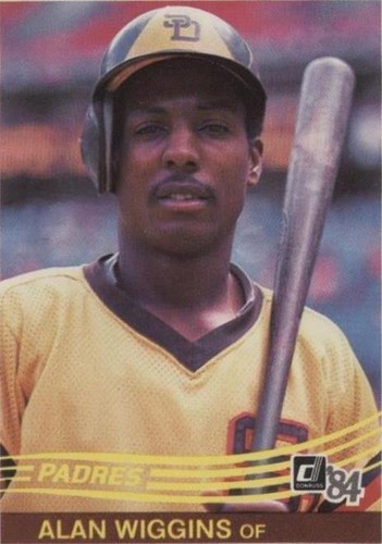1984 Donruss - Alan Wiggins #568