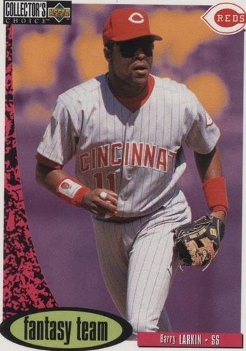 メジャーリーグ　カード　Barry Larkin Barry Larkin Cincinnati Reds￼ #707-1996 collectors choice