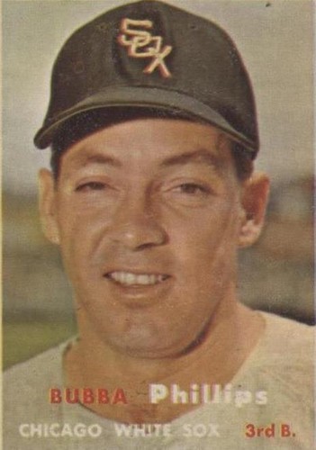 1957 Topps - Bubba Phillips #395