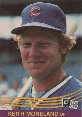 1984 Donruss - Keith Moreland #483