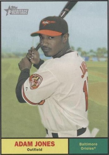 2010 Topps Heritage - Adam Jones #182