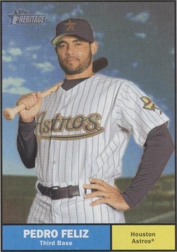 2010 Topps Heritage - Pedro Feliz #256
