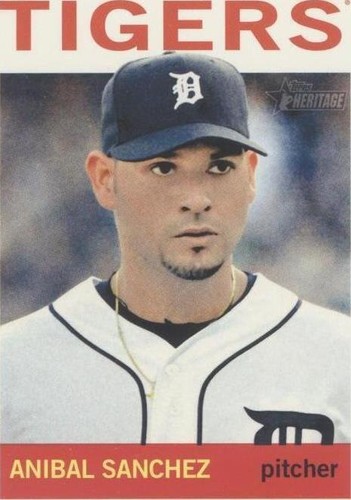 2013 Topps Heritage - Anibal Sanchez #24