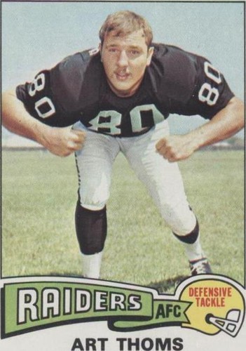 1975 Topps Art Thoms #123