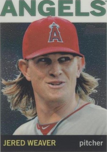 2013 Topps Heritage - Jered Weaver #HC36