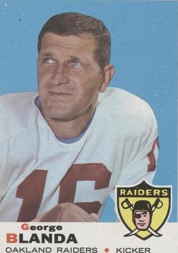 1969 Topps George Blanda #232