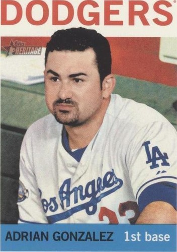 2013 Topps Heritage - Adrian Gonzalez #472