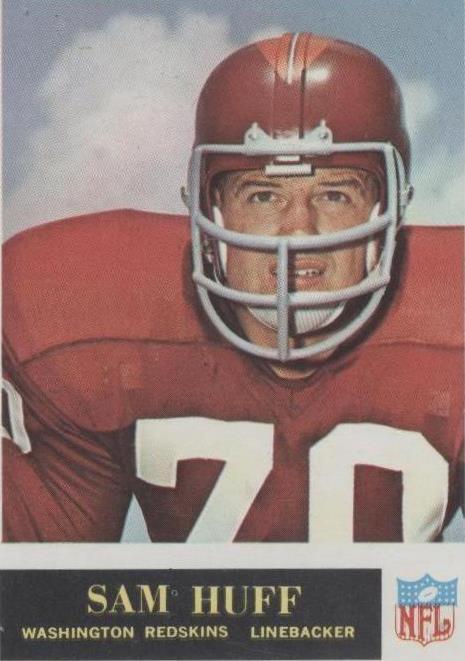 1965 Philadelphia Sam Huff #187
