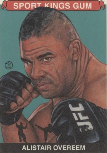 2015 Leaf Sportkings - Alistair Overeem #036