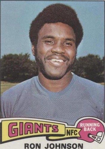 1975 Topps Ron Johnson #395
