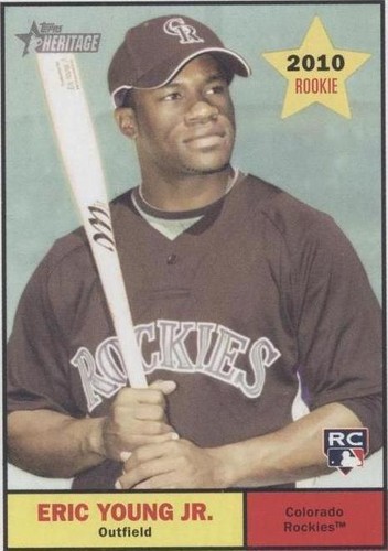2010 Topps Heritage - Eric Young Jr. #209