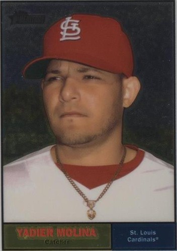 2010 Topps Heritage - Yadier Molina #C111