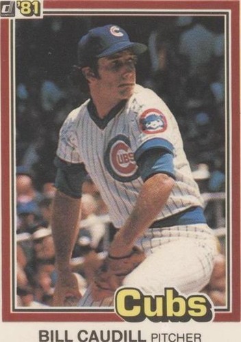 1981 Donruss - Bill Caudill #586