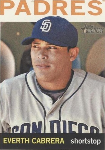2013 Topps Heritage - Everth Cabrera #178