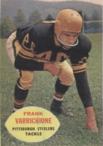 1958 Topps #77 Frank Varrichione Pittsburgh Steelers EXMT | eBay