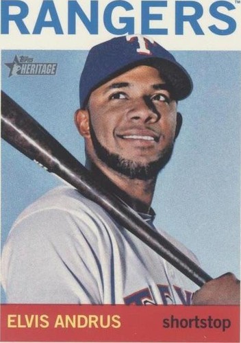 2013 Topps Heritage - Elvis Andrus #169