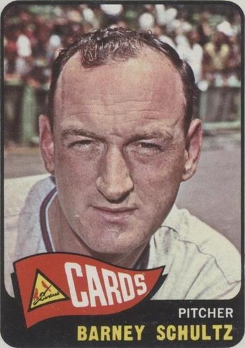 1965 O-Pee-Chee - Barney Schultz #28