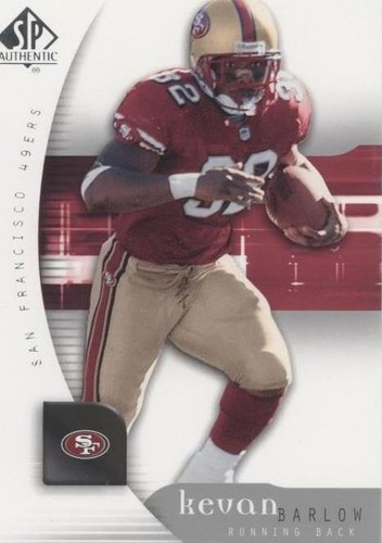 2005 SP Authentic Kevan Barlow #74