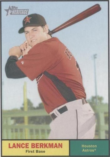 2010 Topps Heritage - Lance Berkman #206