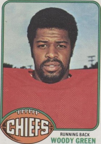 1976 Topps Woody Green #336
