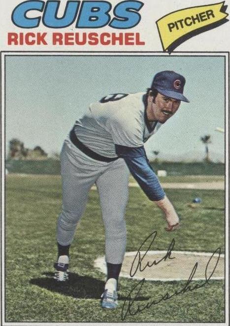 1977 年 Topps - Rick Reuschel #530