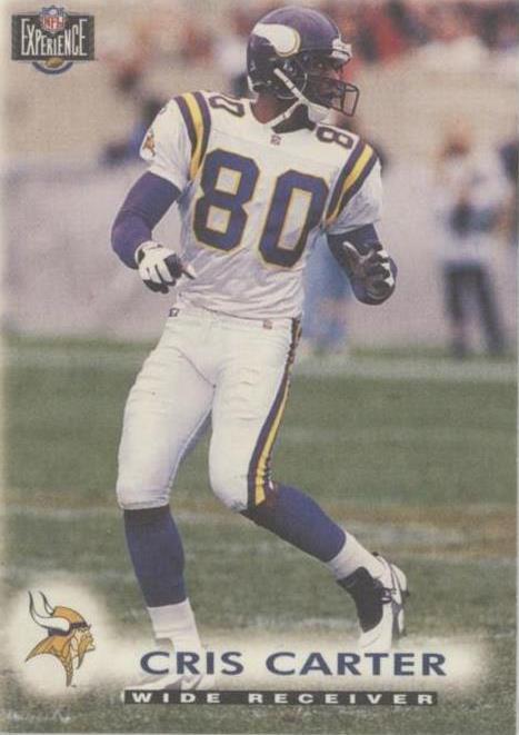 1997 Score Board NFL Experience Cris Carter #19