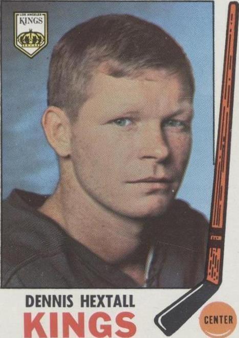 1969-70 Topps - Dennis Hextall #107