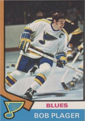 1974-75 O-Pee-Chee - Bob Plager #107