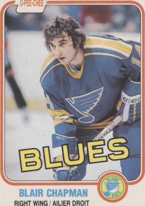 1981-82 O-Pee-Chee - Blair Chapman #291