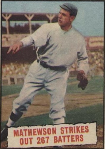 1961 Topps - Christy Mathewson #408