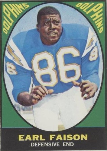 1967 Topps Earl Faison #75