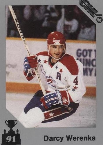 1990-91 7th Inning Sketch CHL Memorial Cup - Darcy Werenka #101