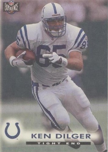 1997 Score Board NFL Experience Ken Dilger #8