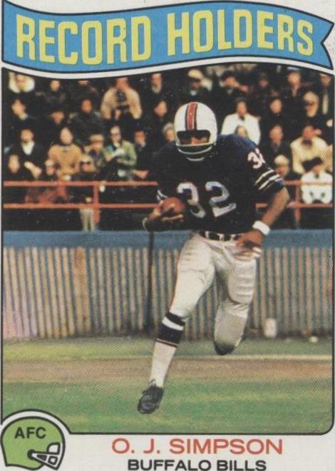 1975 Topps O.J. Simpson #355